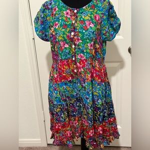 LaCera women’s thin multicolored summer culotte